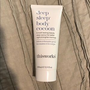 thisworks deep sleep body cocoon lotion